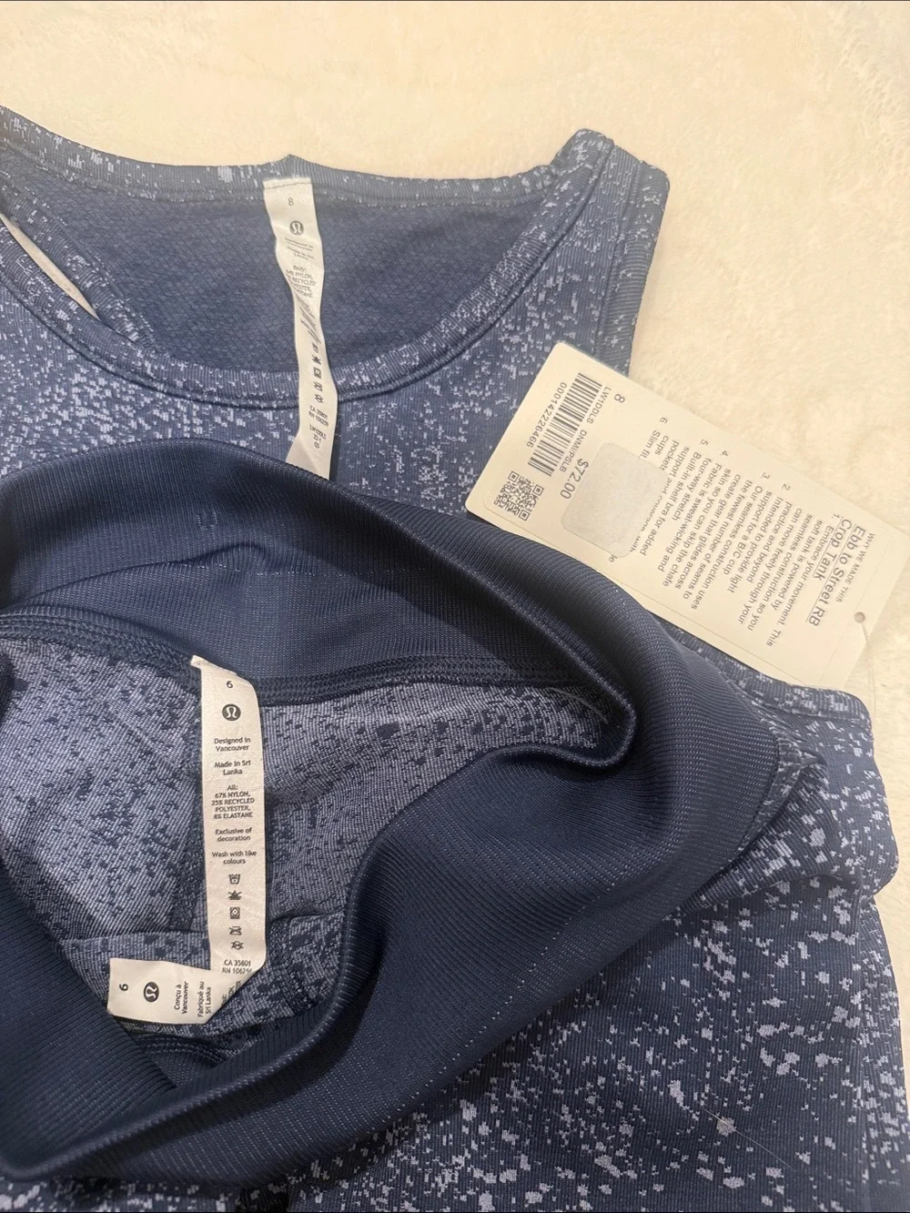 lululemon athletica Tank & Bike Shorts Set